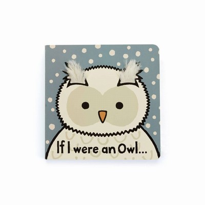 Jellycat If I Were an Owl Board Books Australia | 356140JKL